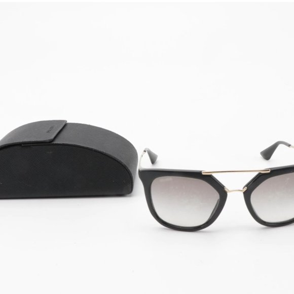 Prada SPR13Q Cinema Browline Sunglasses with Case - Picture 8 of 9